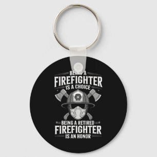 Feuerwehruniform für Männer Frauen Feuerwehrmann J Schlüsselanhänger