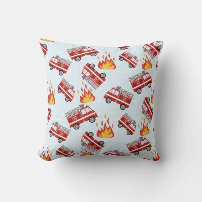 Feuerwehrwahnsinn Kissen (Vorderseite)