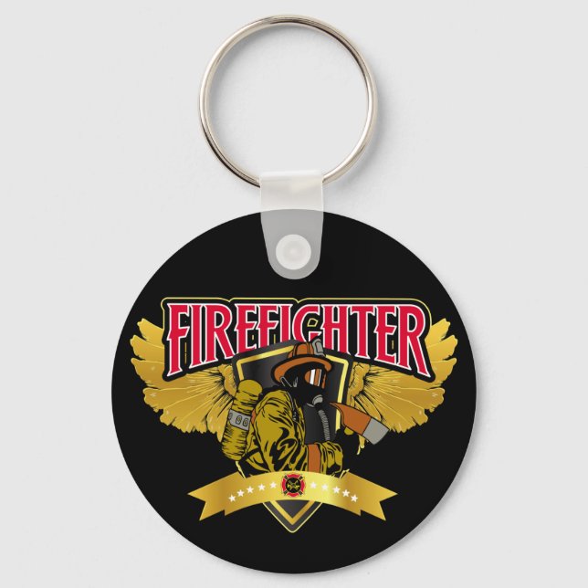 Feuerwehrwings Schlüsselanhänger (Vorderseite)