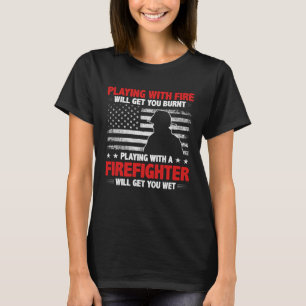 Feuerwehrziffer Feuerwehrkampfattentat Feuerwehrma T-Shirt