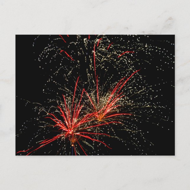 Feuerwerk 03 postkarte (Vorderseite)