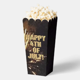 Feuerwerk 10 4. Juli Popcorn Boxen Geschenkschachtel