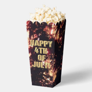 Feuerwerk 11 4. Juli Popcorn Boxen Geschenkschachtel