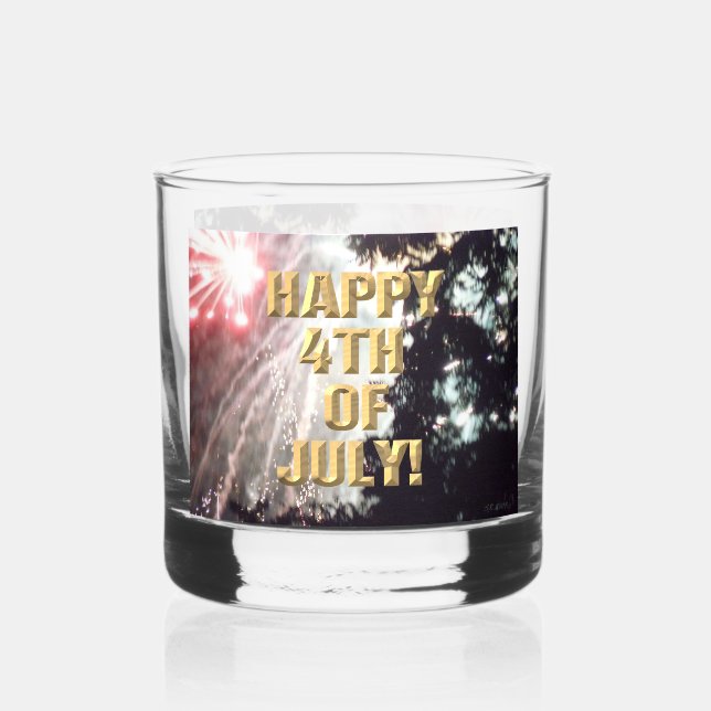 Feuerwerk 14 4. Juli Felsen Glas (Vorderseite)