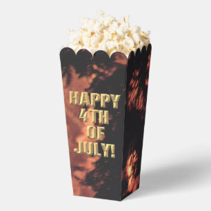 Feuerwerk 20 4. Juli Popcorn-Boxen Geschenkschachtel