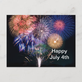Feuerwerk 2. Juli 4. Postkarte