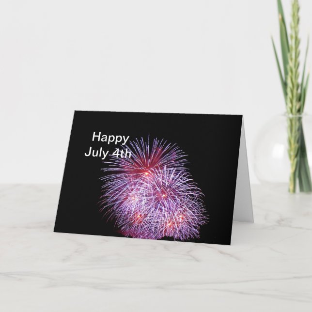 Feuerwerk 6. Juli 4. Karte (Vorderseite)