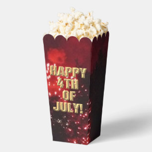 Feuerwerk 7 4. Juli Popcorn-Boxen Geschenkschachtel