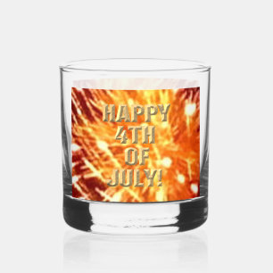 Feuerwerk 8 4. Juli Rockglas Whiskyglas