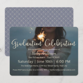 Feuerwerk-Abschluss-Feier Einladung