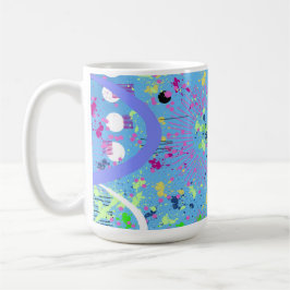 Feuerwerk anzeigen kaffeetasse