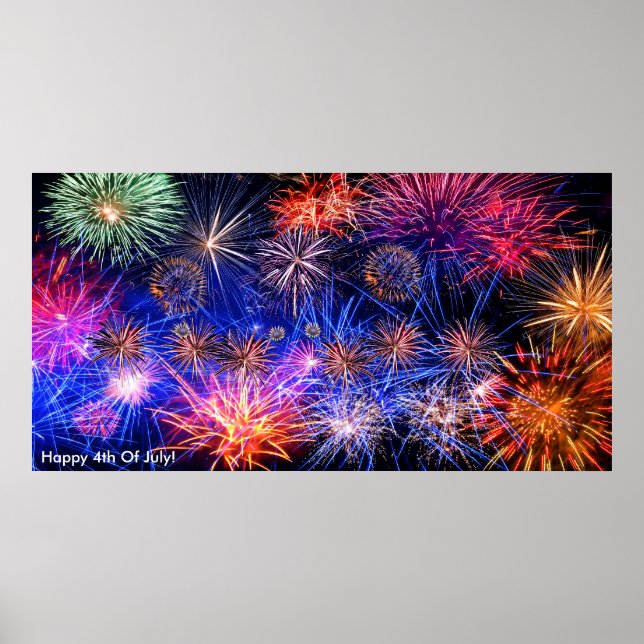 Feuerwerk-Bild für Plakat (Vorne)