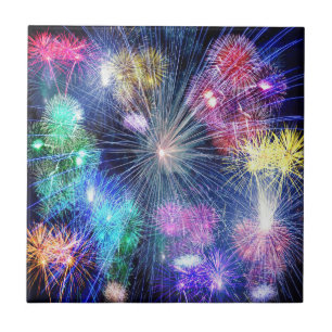 Feuerwerk-Blast Fliese