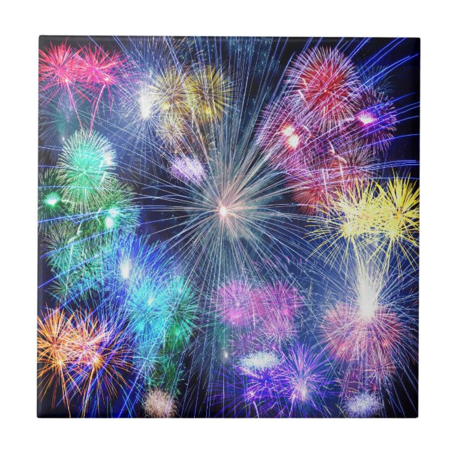 Feuerwerk-Blast Fliese (Vorderseite)