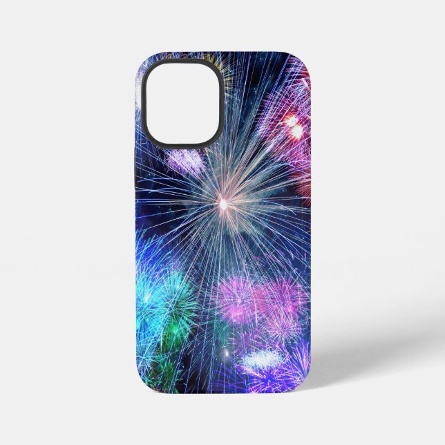 Feuerwerk-Blast iPhone 12 Mini Hülle (Rückseite)