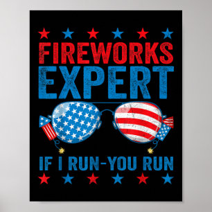 Feuerwerk Experte - Ich Laufe Du Laufst Lustiger 4 Poster