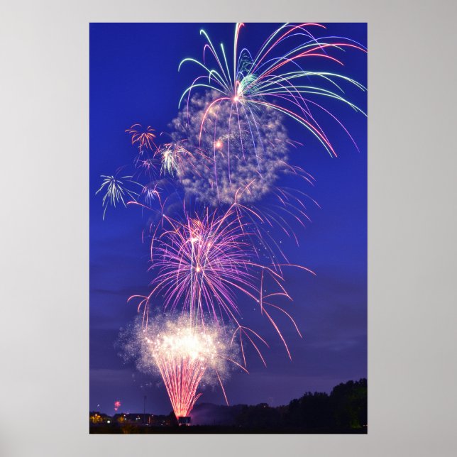 Feuerwerk Extravaganza Poster (Vorne)