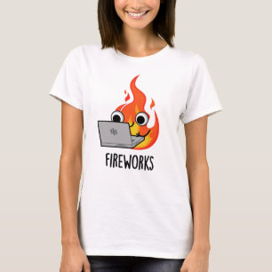 Feuerwerk Feuer Feuer Flammenpuppe T-Shirt