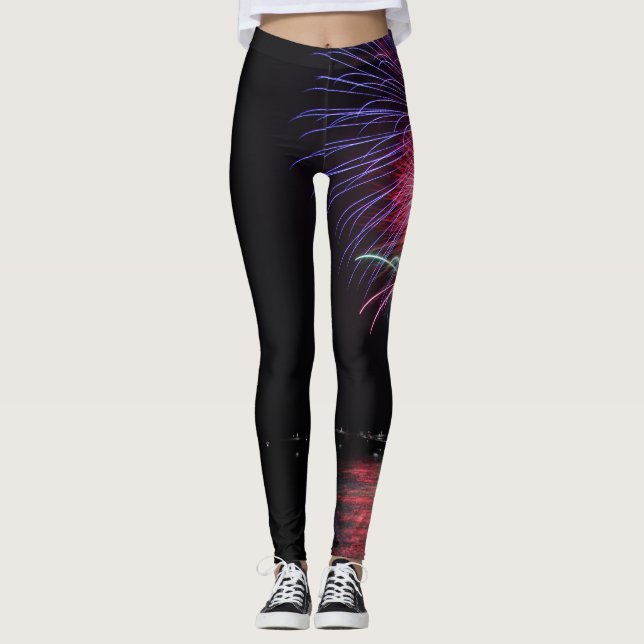 Feuerwerk II Leggings (Vorderseite)