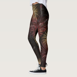Feuerwerk-Leggings Leggings
