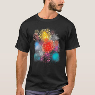 Feuerwerk Pyro Feuerwerk Explosion Pyrotechniker T-Shirt