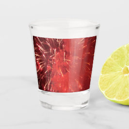 Feuerwerk-Schiebeglas Schnapsglas