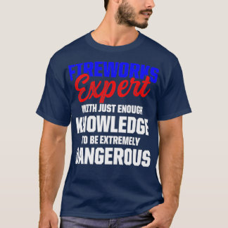 Feuerwerk-Techniker am 4. Juli (3) T-Shirt