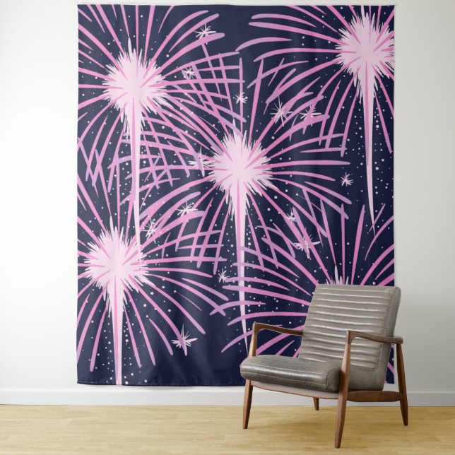 Feuerwerk Wandteppich (Beispiel)