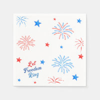 Feuerwerke 4. Juli Unabhängigkeitstag Patriotisch
