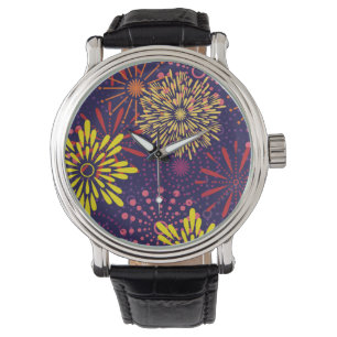 Feuerwerke Armbanduhr