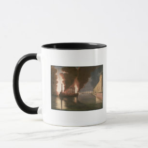 Feuerwerke auf der Seine Tasse