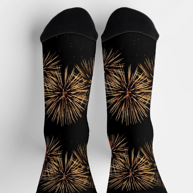 Feuerwerke! Festspielsocken Socken (Oben)