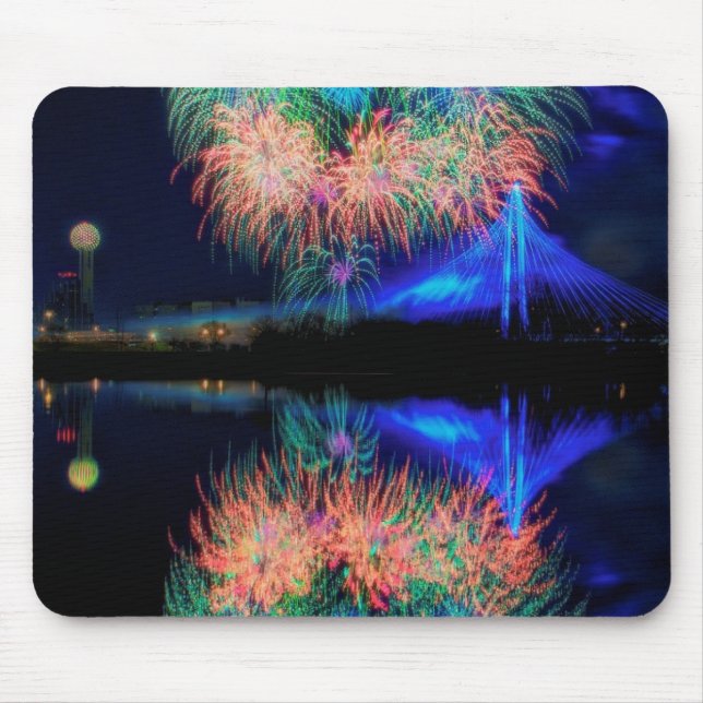 Feuerwerke Mousepad (Vorne)
