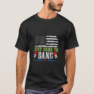 Feuerwerke NUR HIER ZU BANG Funny Pyrotechnics Tor T-Shirt