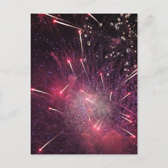 Feuerwerke! Postkarte (Vorderseite)