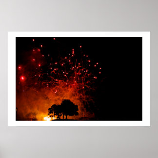 Feuerwerke Spektakulär aus Epcot Poster