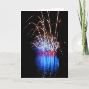Feuerwerke über dem See Karte
