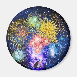 Feuerwerks Explosionen Magnet