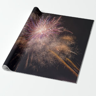 Feuerwerks-Packpapier Geschenkpapier