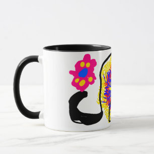 Feuerwerksartige Freude Tasse