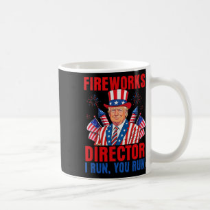 Feuerwerksdirektor I Lauf Du Lauf Lustig Trump  Kaffeetasse