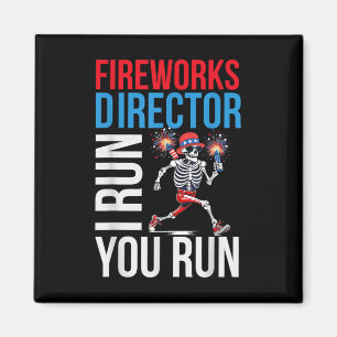 Feuerwerksdirektor I Run You Run 4. Juli Für M Magnet