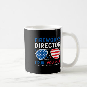 Feuerwerksdirektor I Run You Run 4. Juli Sungl Kaffeetasse