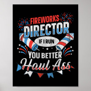 Feuerwerksdirektor Lustig 4. Juli Poster