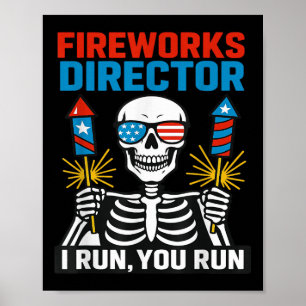 Feuerwerksdirektor Wenn ich renne, rennst du 4. Ju Poster