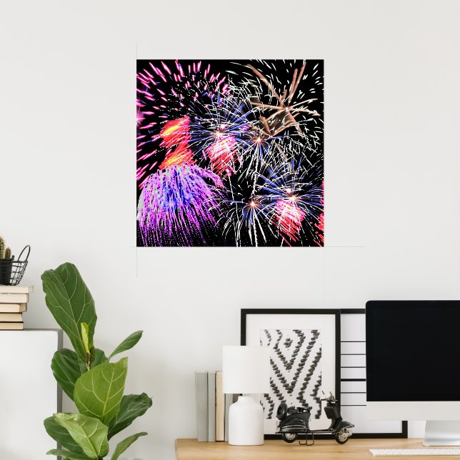 Feuerwerksdisplay Poster (Heimbüro)