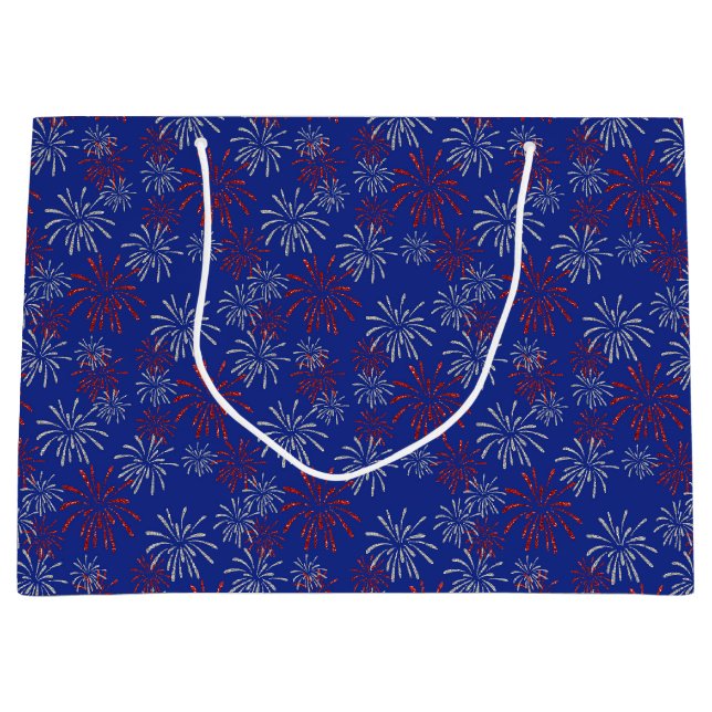 Feuerwerksgeschenktasche Große Geschenktüte (Vorderseite)