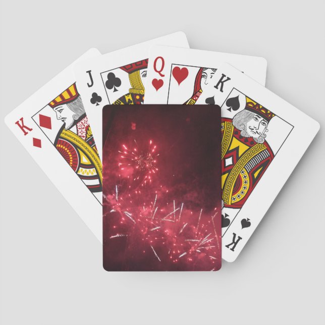 Feuerwerkskarten Spielkarten (Rückseite)