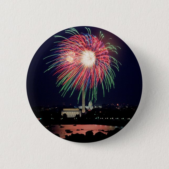 Feuerwerksknopf Button (Vorderseite)