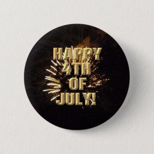 Feuerwerkskörper 10 4. Juli Schaltfläche Button